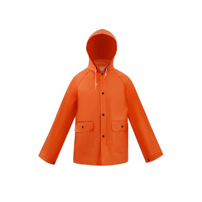 Heavy Weight Rain Suit, Orange, 0.35mm
